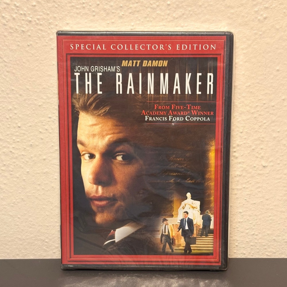 Paramount The Rainmaker DVD Movie N/A Black New Special Collector's Edition